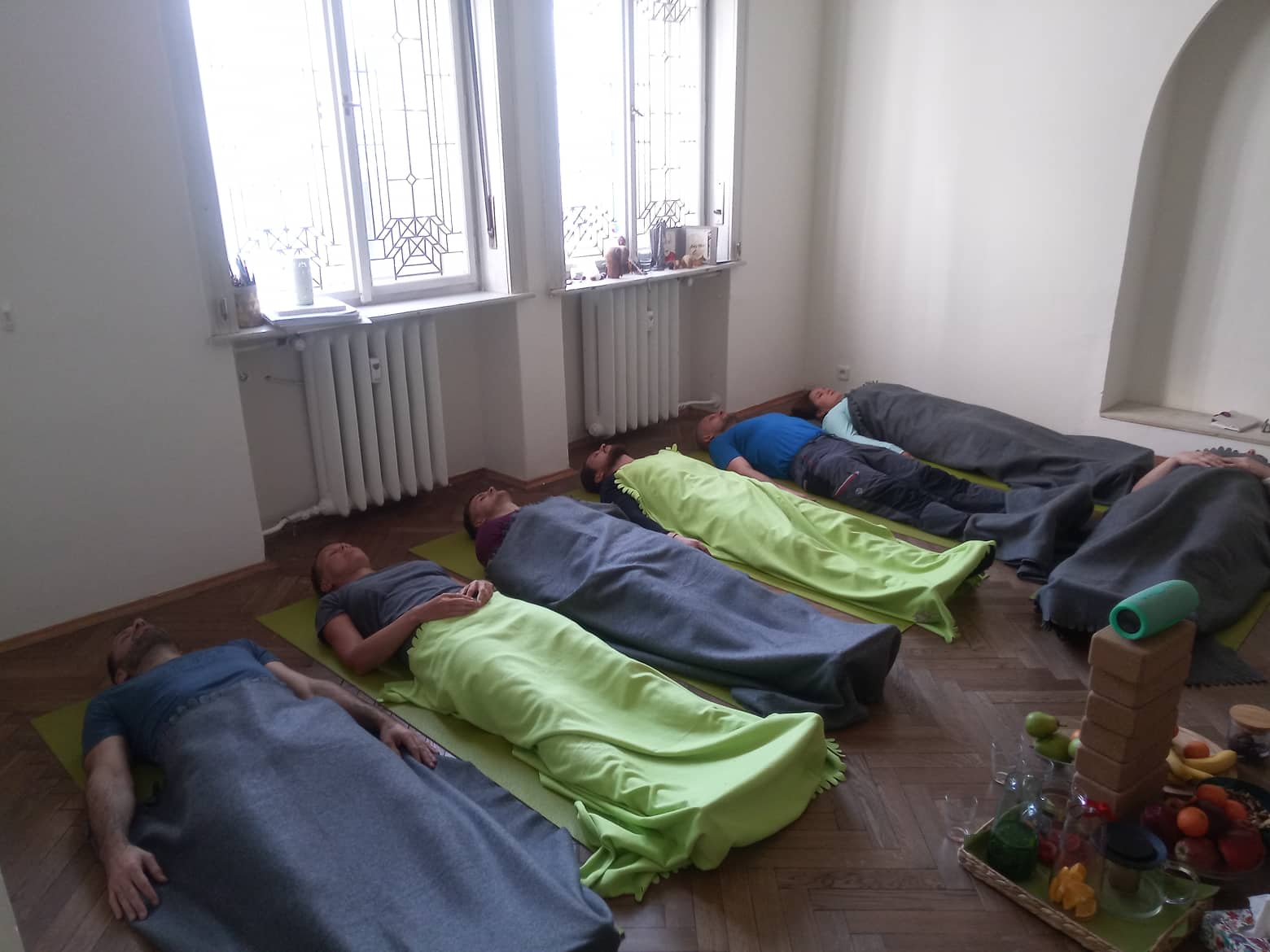 WHM kurz 2019, Praha, hromadné dýchání